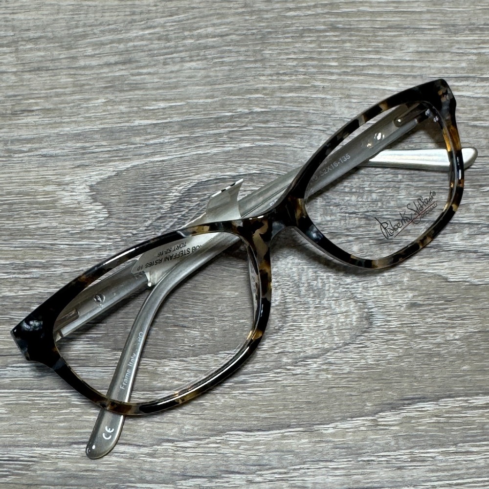 Roberto Steffani‎ RS165 Grey Browline Women Full Rim 52-16-135 Eyeglasses Frames